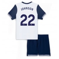 Dětský fotbalový dres Tottenham Hotspur Brennan Johnson #22 2024-25 Domácí Krátký Rukáv (+ trenýrky)